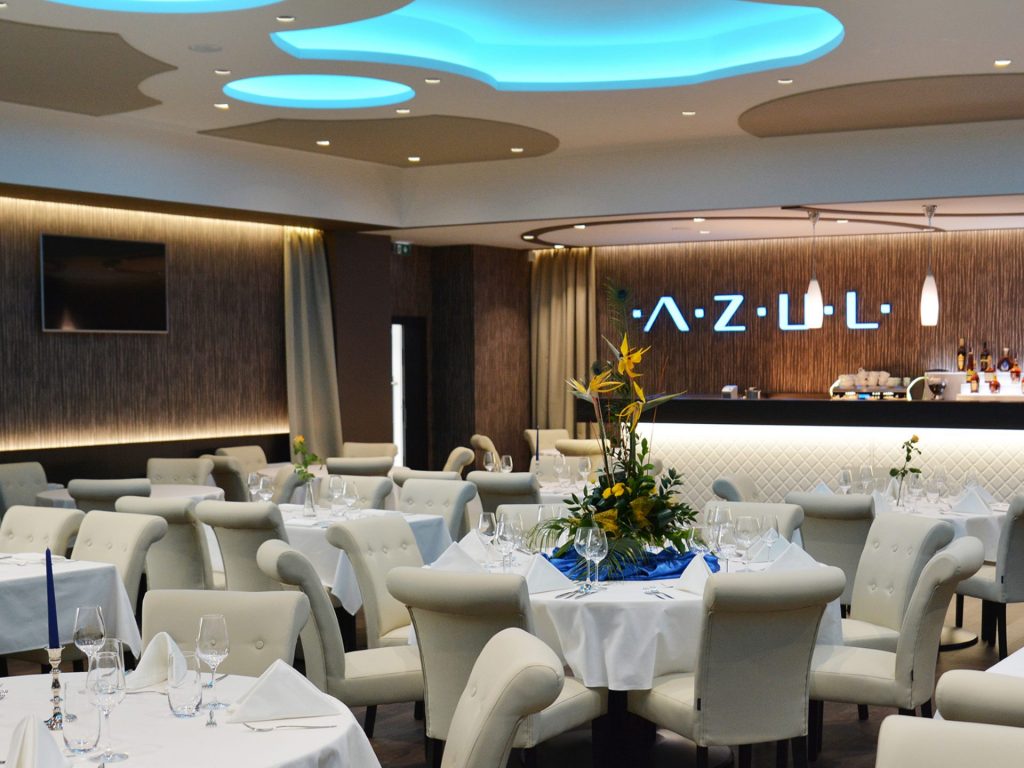Reštaurácia interér - AZUL Hotel & Restaurant